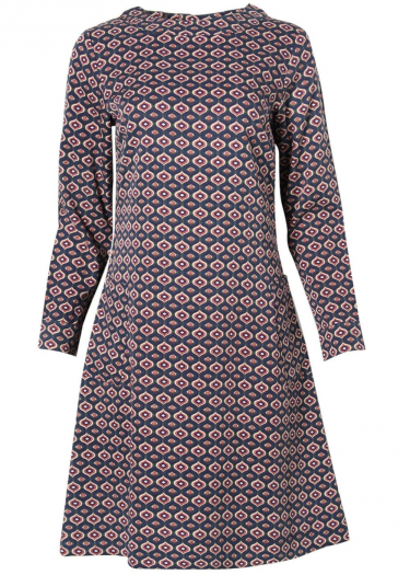 The Alma Geo Print Dress